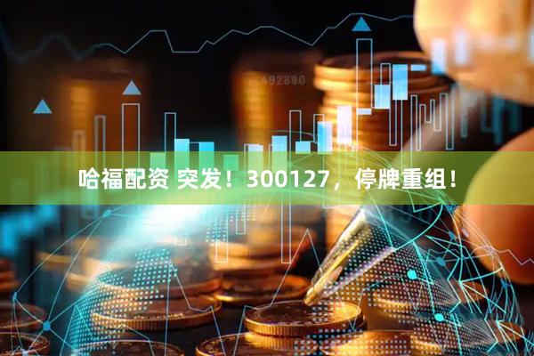 哈福配资 突发！300127，停牌重组！